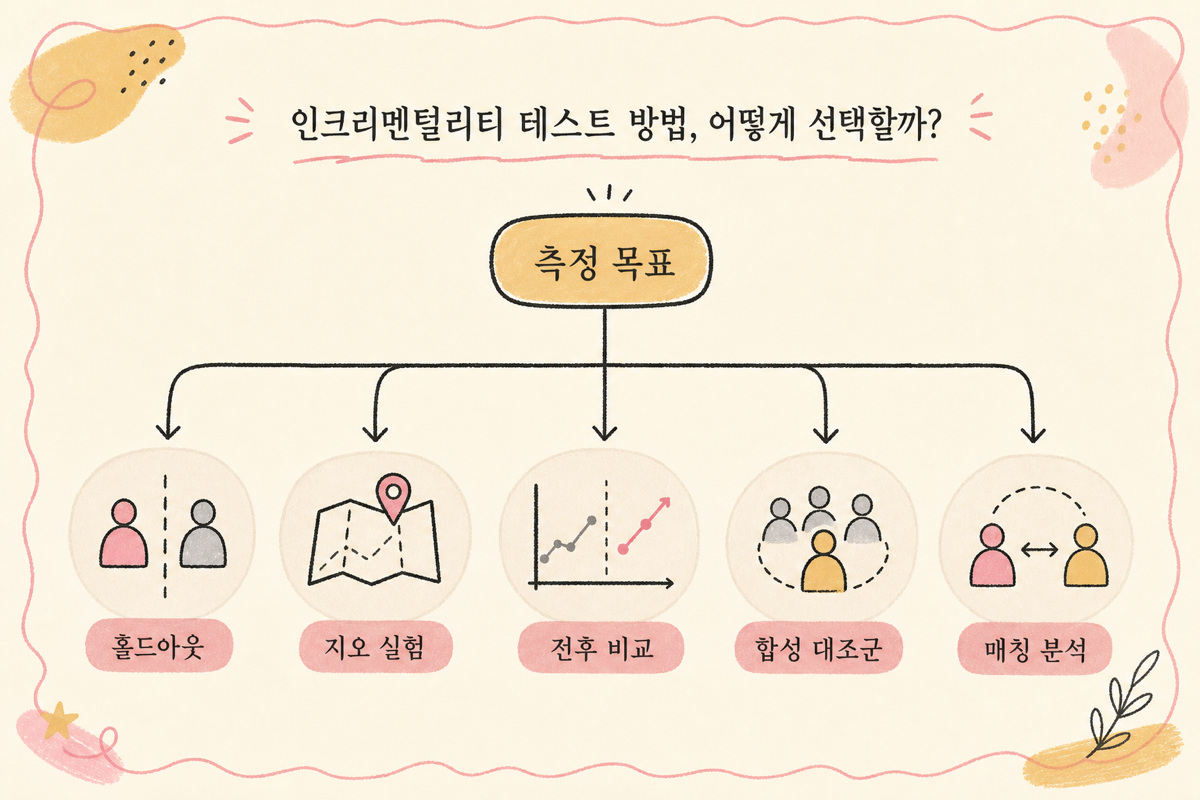 Incrementality 도구 결정 트리 다이어그램